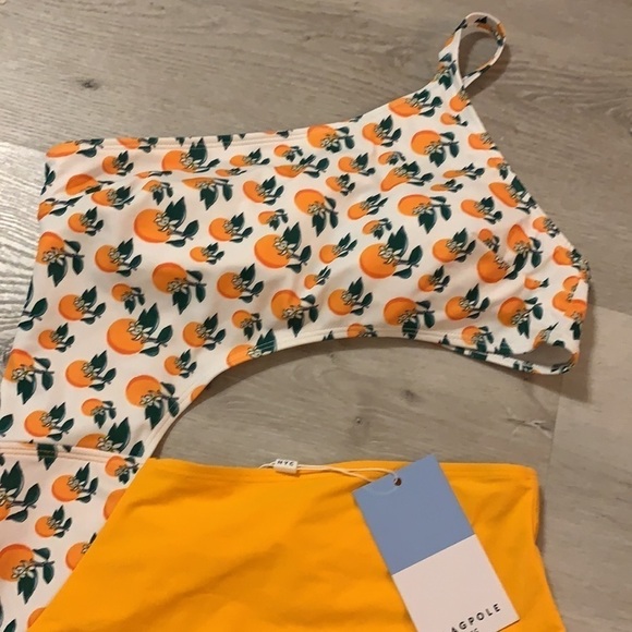 Flagpole Swim Ali One-Piece orange blossom‎ tang XL NWT - Picture 10 of 10